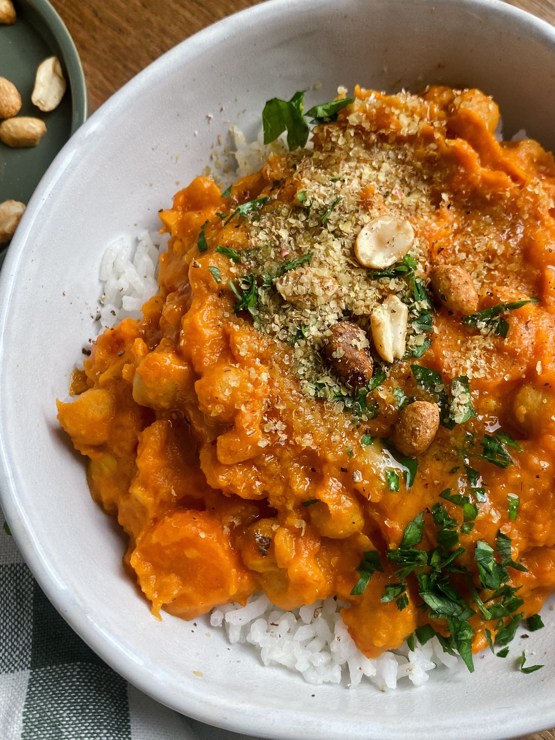 Mafé patate douce & cacahuète