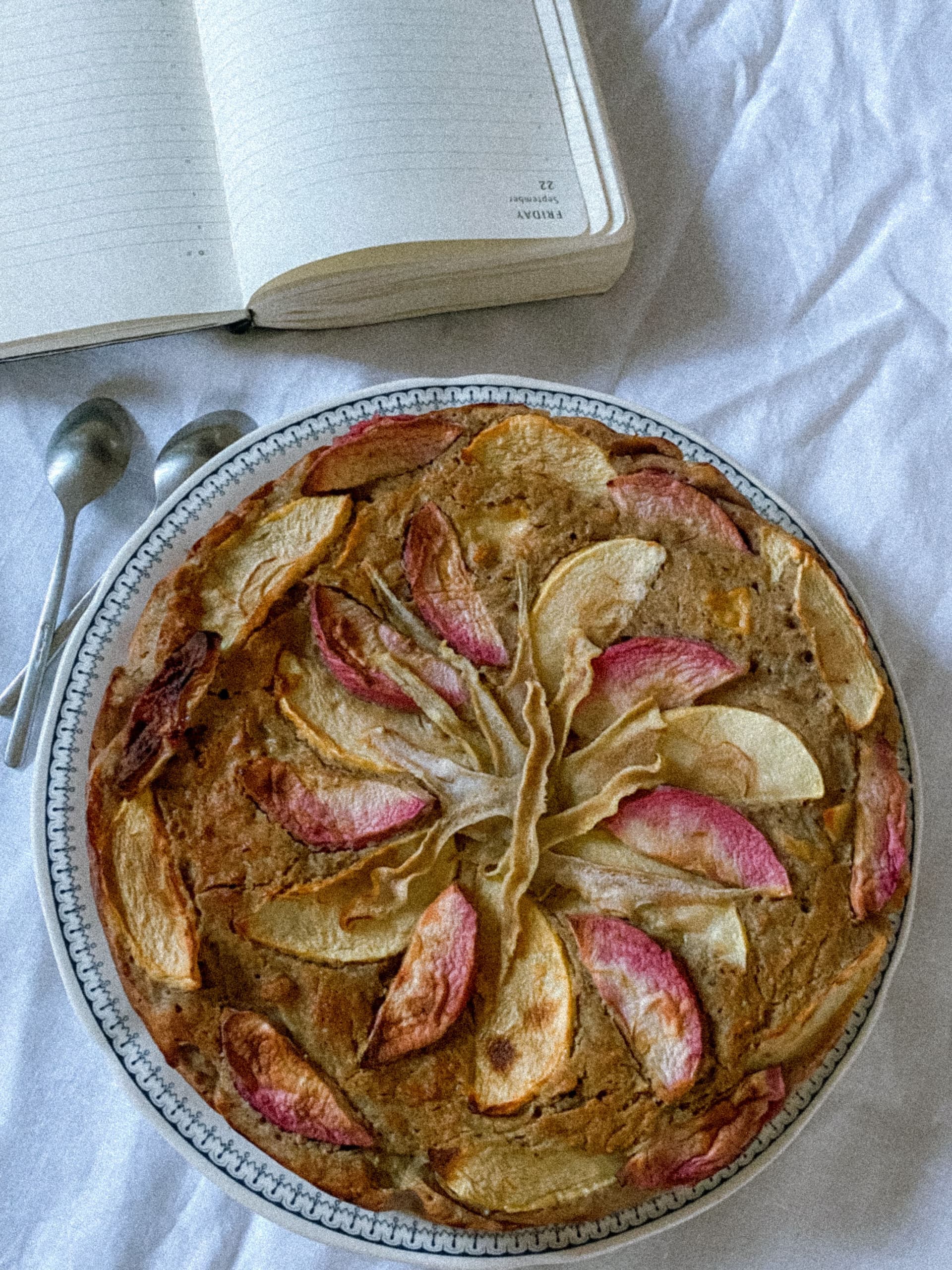 Gateau pomme - poire - épices