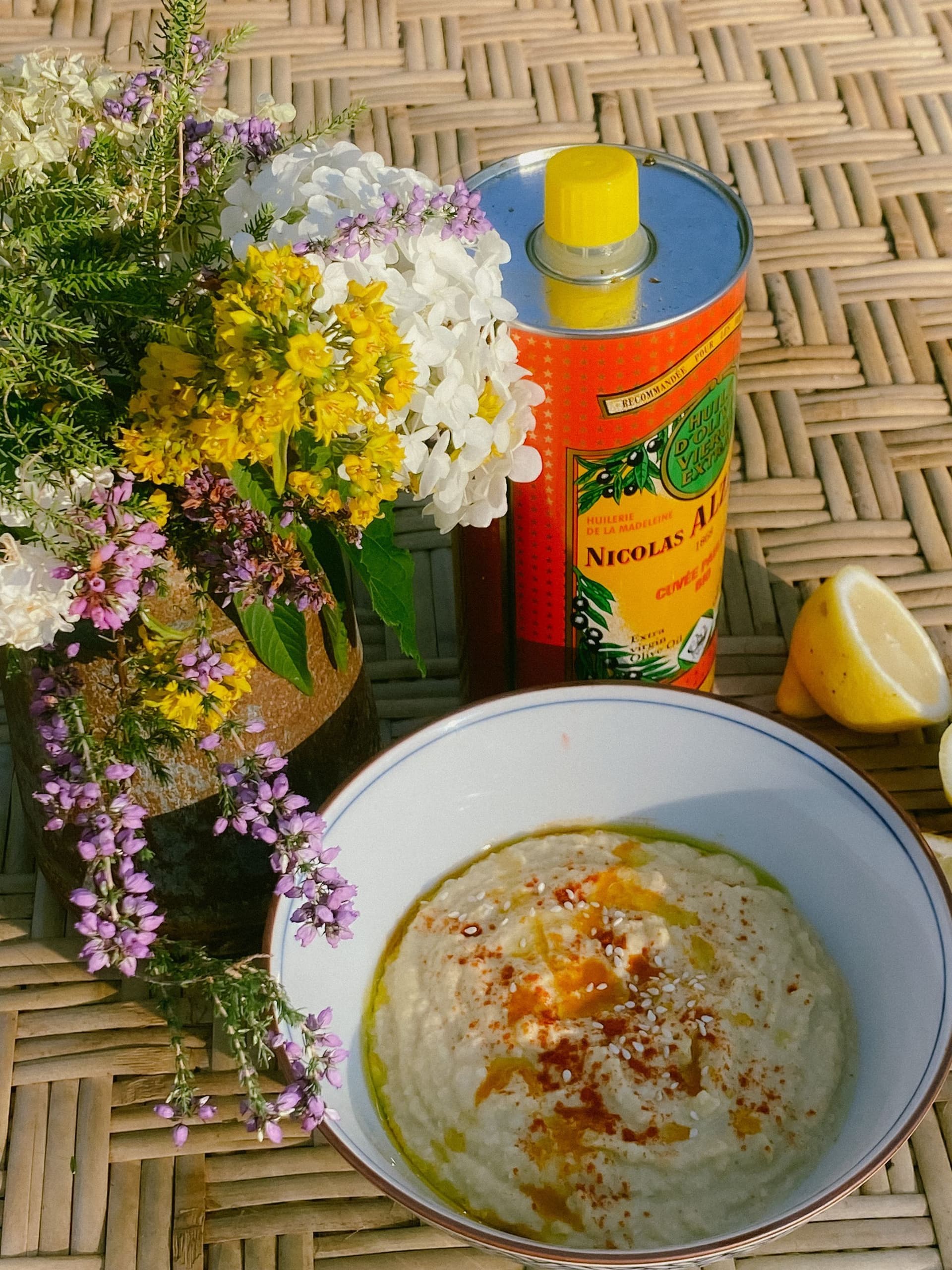 Houmous aux 3 citrons